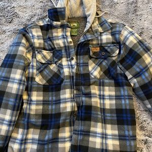 M’s Hooded Flannel (Medium)